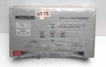 WOODWARD 9907-028 SPM-A SYNCHRONIZER REV.F